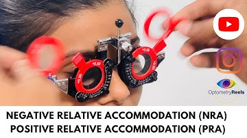 Negative relative accommodation (NRA)|| Positive relative accommodation (PRA)