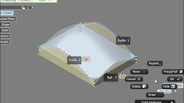 Inventor Fusion Surfaces