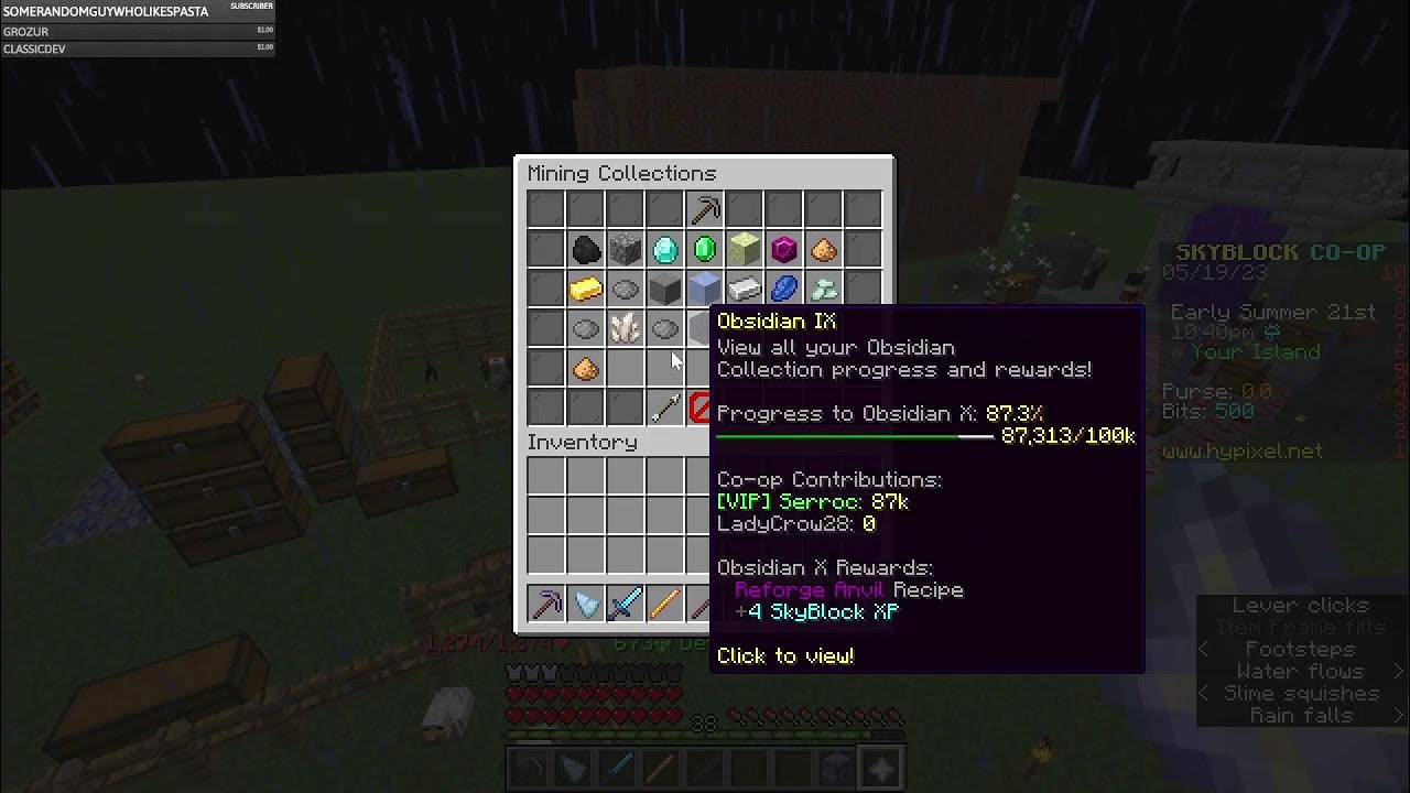 GEM FARMING UNLOCKED!!! Hypixel Skyblock YouTube