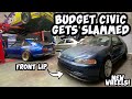 Budget Civic build gets new wheels &amp; SLAMMED! EP: 2