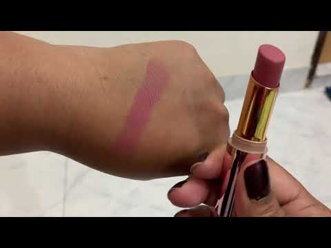 Wideo: Lakme 9 do 5 Lipstick Red Hot Review, Swatch