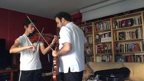 Sean Juhl - Lesson with Bela Horvath 1/4