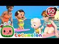 Play with jj  nina at the beach  cocomelon songs  nursery rhymes