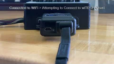 wiTECH 2.0 VCI LED Behavior