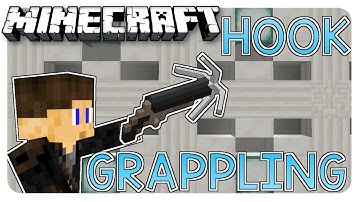 Hoe maak je een GRAPPLING HOOK in MINECRAFT??!! - Minecraft command block tutorial