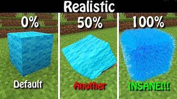 Realistic Wool - Default/Another/INSANE - Minecraft View