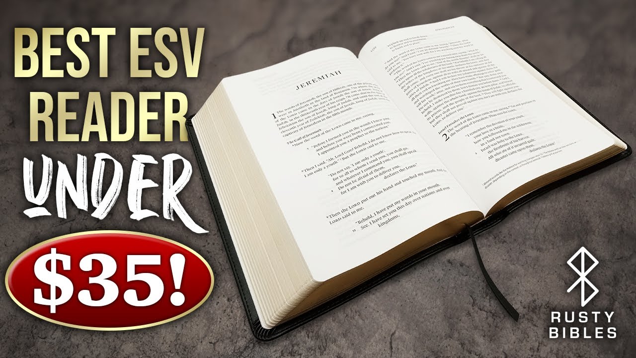The Best Reading Bible For Under $35! Crossway ESV Single Column ...