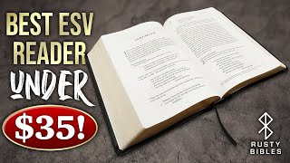 The Best Reading Bible For Under $35! Crossway ESV Single Column Heritage Review, Black TruTone screenshot 3