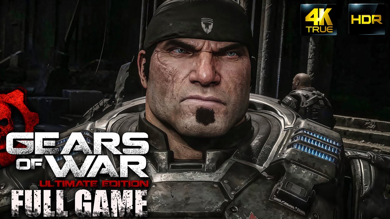 Gears Of War Ultimate Edition [Xbox Series X 4K HDR Mode] Gameplay Part 1  Act 1 XSX 