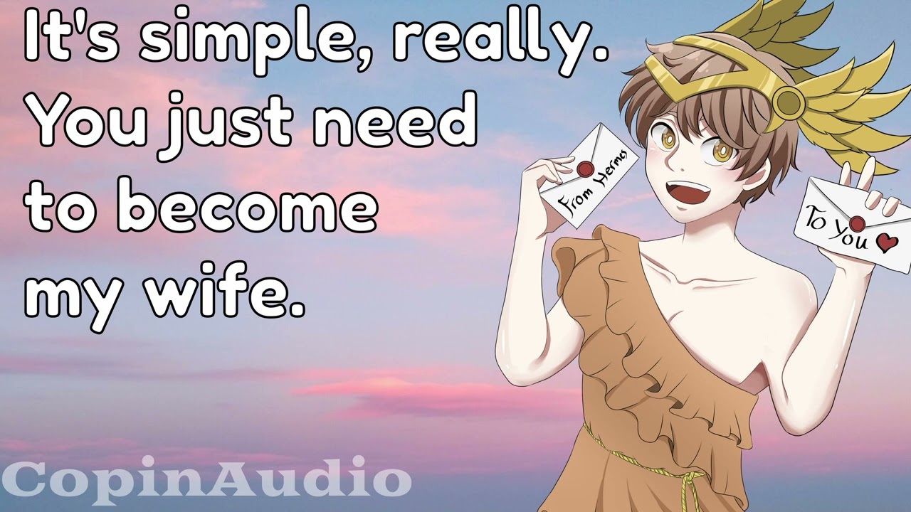 Becoming Femboy Hermes' Wife | ASMR FANTASY PROPOSAL RP [M4F]