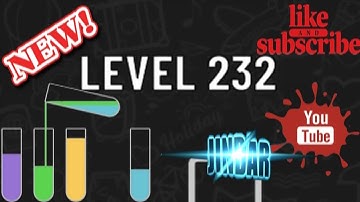 WATER Sort Puzzle Level 232