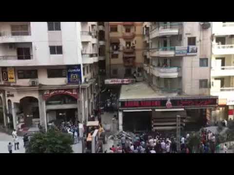 ازاله مطعم عروس دمشق في الاسكندريه شارع جمال عبد الناصر Youtube