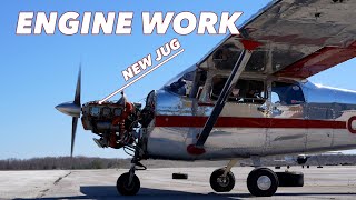 Day Surgery  Replacing A Cylinder On Our Cessna