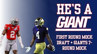 First Round Mock Draft + Giants 7-Round Mock