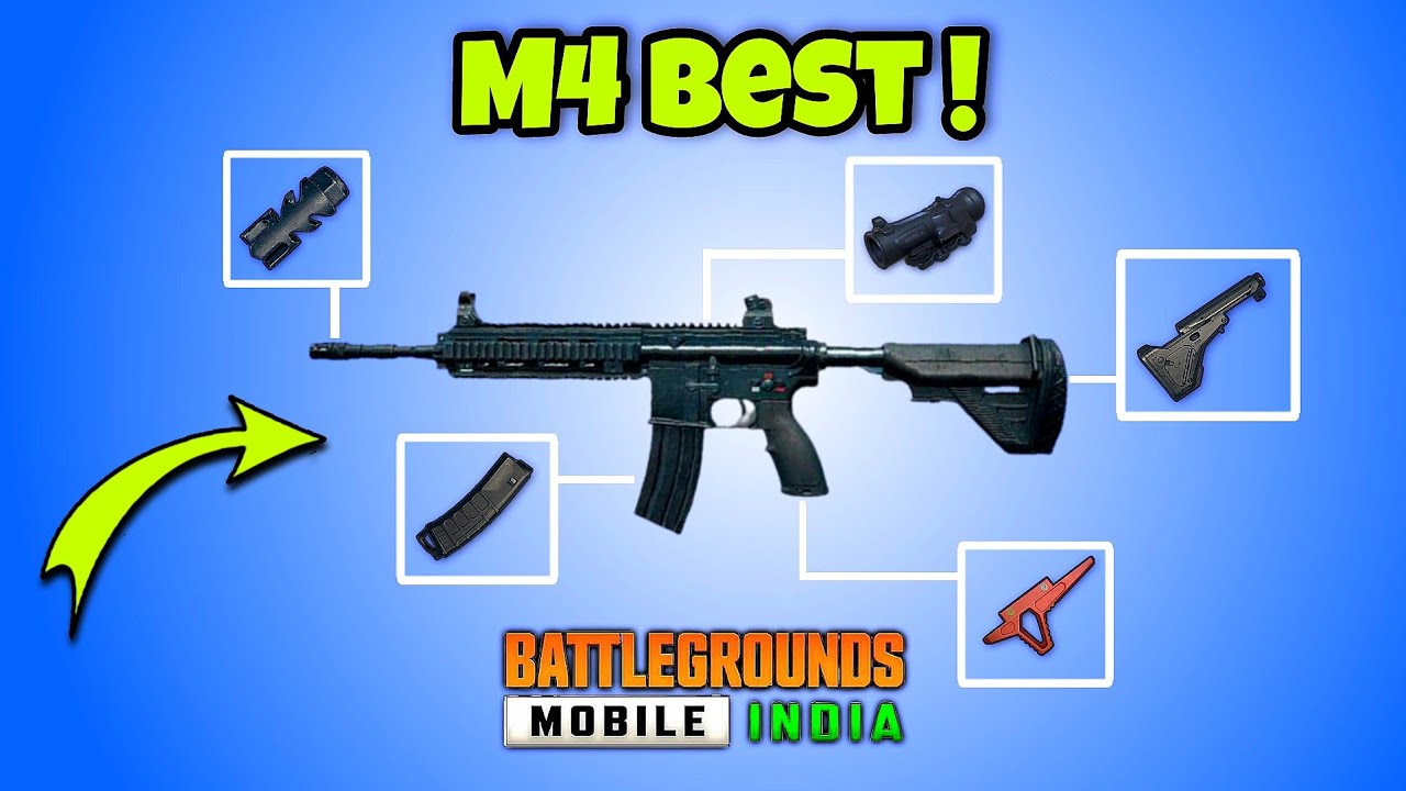 M416 BEST ATTACHMENTS FOR NO RECOIL 🔥 NEW PLAYERS WATCH THIS TO IMPROVE