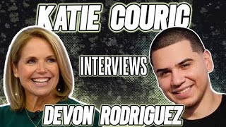 Katie Couric interviews Devon Rodriguez