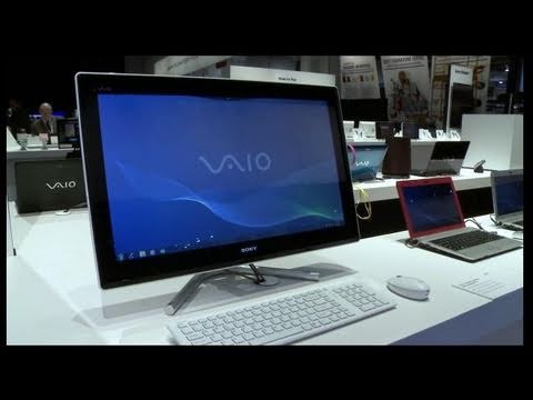 Sony VAIO L Touch HD PC-TV All-in-One - YouTube