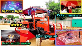 Camara | dj lightings | 2.1 subwoofer sound system | ஒரு tractor 🚜 la இவ்வளவுமா ...| #kctractors