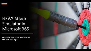 The NEW Attack Simulator in M365 w/ End User Training
