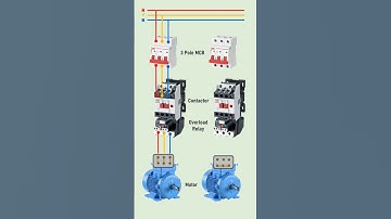 3 phase motor connection in star and delta #shorts #youtubeshorts  @ElectricalTechnician
