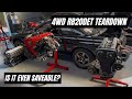 Stripping The 4WD RB20DET - Extent Of the Damage | GTS4 Rebuild