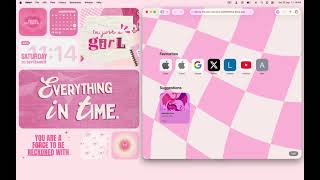Macbook Customization (i am in LOVE) #macostahoe #ios26 #custom #aesthetic #customized #apple