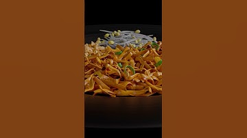 Viewport vs Render #3d #blender #zbrush #food #foodshorts #shorts