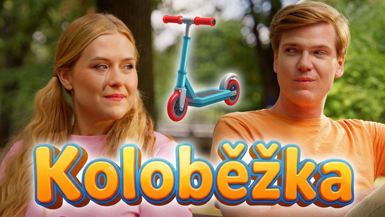 Štístko a Poupěnka - Koloběžka