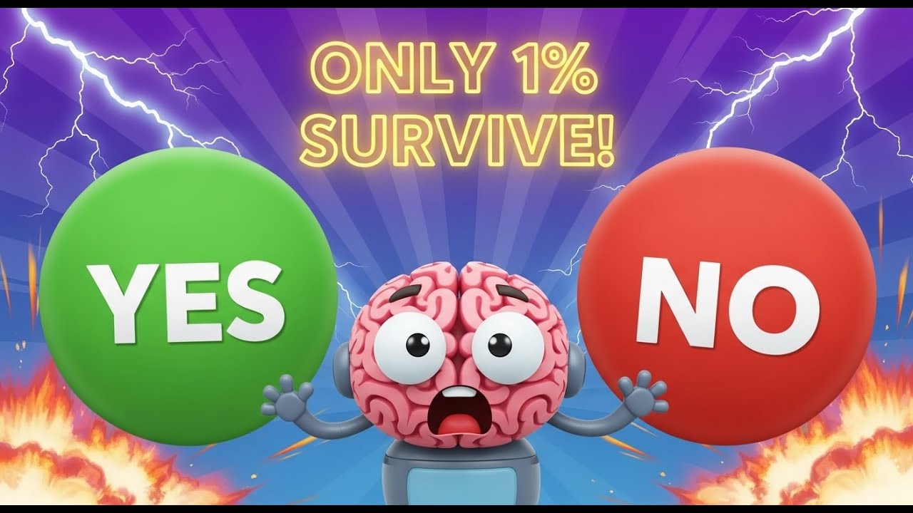 “YES or NO 🧠 Only 1% Can Survive This Button Challenge!”