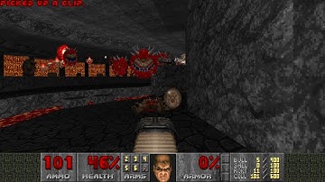 Doom 2 - Overboard (Map 11: Cacotoa+) UV-Fast 100% (WAD Author: mouldy)