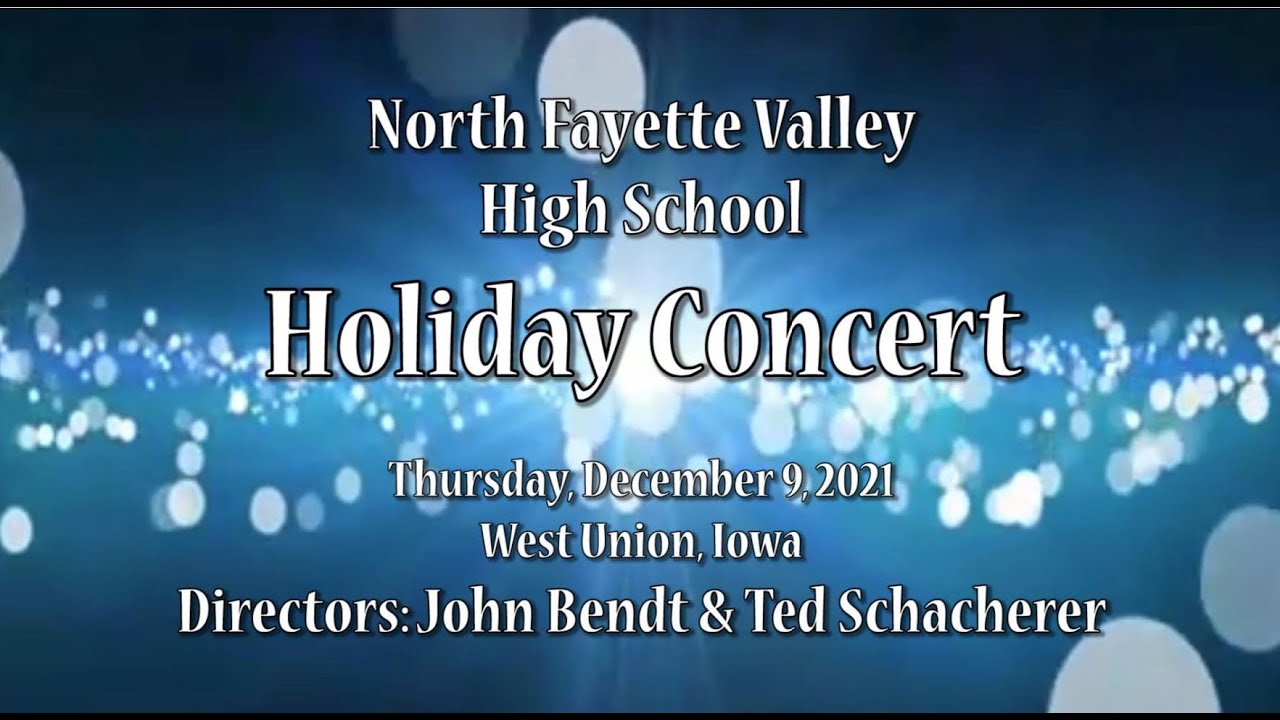 12921 NFV High School Holiday Concert YouTube