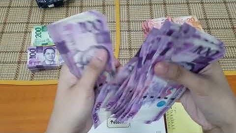 [23] ASMR MONEY SORT & COUNT - Let