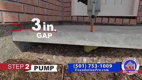 Polyjacking by Foundation Pro Little Rock, Arkansas