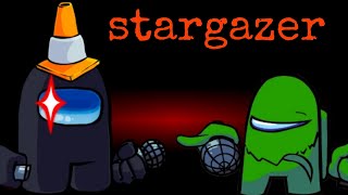 fnf stargazer but old black impostor and old green impostor sings it