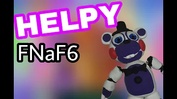 fnaf 6 helpy de pasta flexible