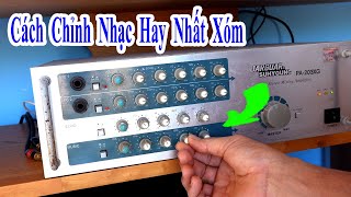 đây mới là cách chỉnh nhạc đảm bảo nghe hay nhất xóm, cách chỉnh amply nghe nhạc hay nhất