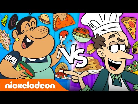 Tastiest Food From The Loud House & Casagrandes 😋 | Nickelodeon Cartoon Universe