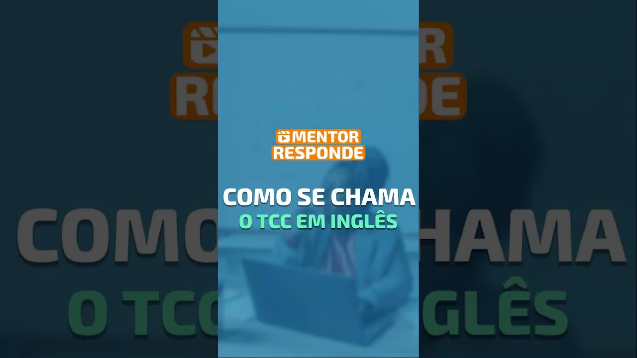 Como se chama o TCC em Inglês #shorts - YouTube