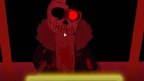 roblox | A Generic Sans Multiverse Game | Horrortale!Sans