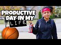 Productive Day in My Life Vlog | Basketball, School & YouTube 😩
