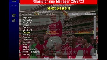 Championship Manager 01/02 - Installing Nick