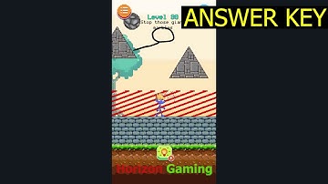 Stickman Draw Troll Puzzle LEVEL 39 Stop those giant marbles - Gameplay Walkthrough Android IOS