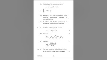 MST-001  DECEMBER-2022 QUESTION PAPER IGNOU