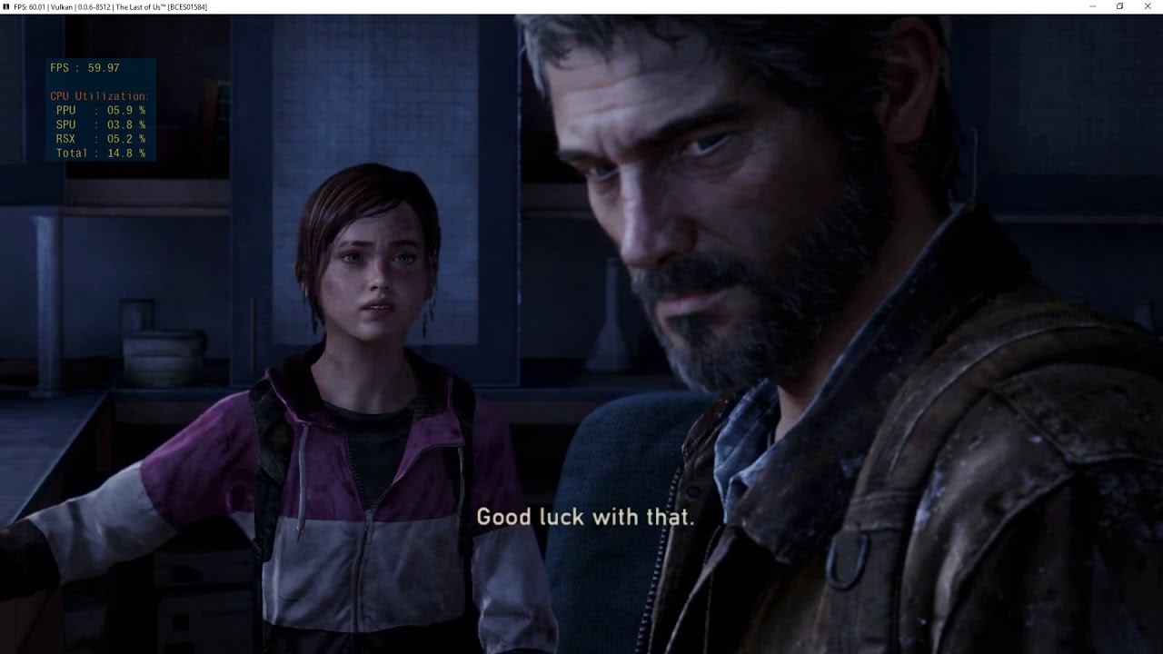 RPCS3 v0.0.6-8512 | The Last of Us With Cheat Engine [PS3 Emulation