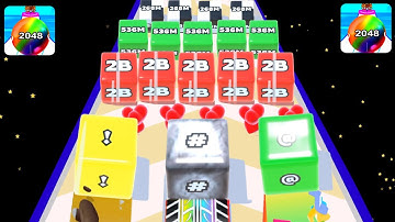 Jelly Run 2048 | jelly run 2048 merge 3d block puzzle world record ( 2048,..4B ) #JellyRun2048 #29