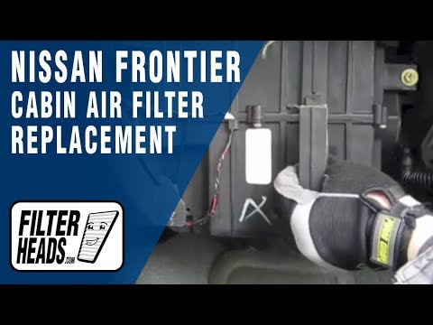 How to Replace Cabin Air Filter Nissan Frontier