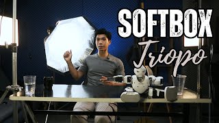 Softbox bát giác thao tác nhanh Triopo K290 ngàm Bowen screenshot 5