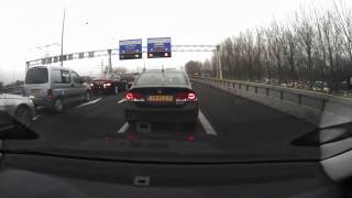 20111125 - File En Rijstroken Worden Afgesloten