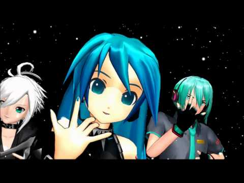 【MMD】Bad-Michael Jackson 【LenxMikuxKaitoxPikoxMikuo】