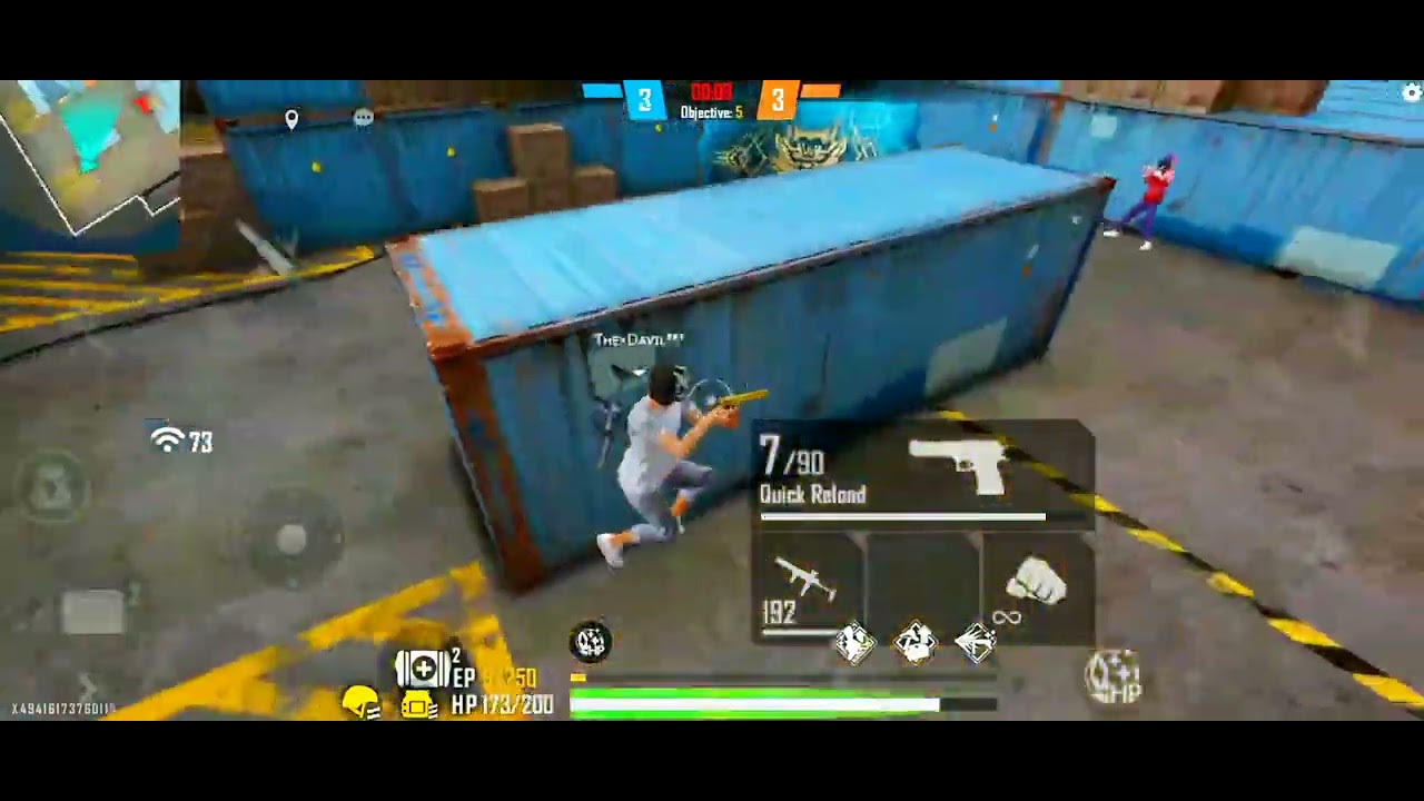 #deavil neaver die #freefire FF4HX TRICK